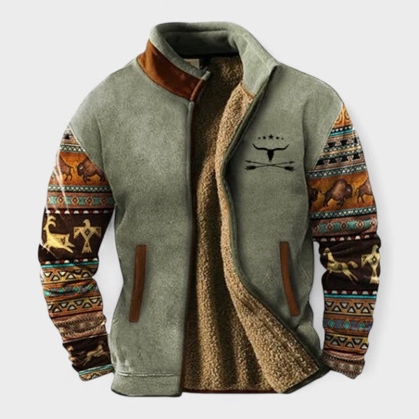 Adrien™ | Stilfuld fleecejakke til mænd med termoforing