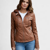 Alberte™ | Læderjakke
