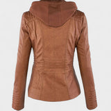 Alberte™ | Læderjakke