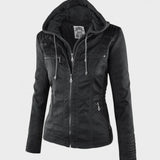Alberte™ | Læderjakke