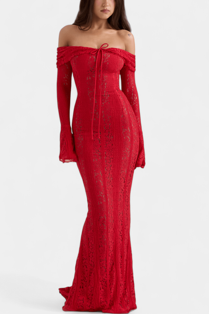 Alberte | Off-Shoulder kjole