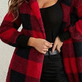 Alberte | Rutete Hættetrøje