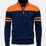 Anders™ | Strikcardigan med Lynlås