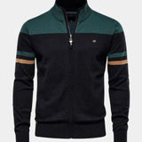 Anders™ | Strikcardigan med Lynlås