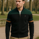 Anders™ | Strikcardigan med Lynlås