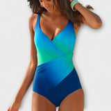 Anna | Trefarvet badedragt