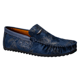 Blomster Læder Loafers