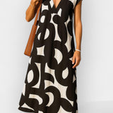 Camilla | V-hals kjole