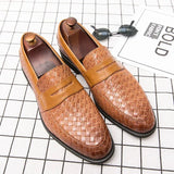 Elegant Vævede Loafers