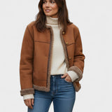 Ellinor™ | Lammeskindsfrakke