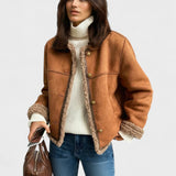 Ellinor™ | Lammeskindsfrakke