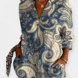 Frida | Blomsterprint skjorte