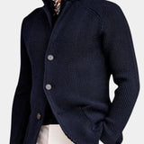 Henrik™ | Strikjakke med Knapper