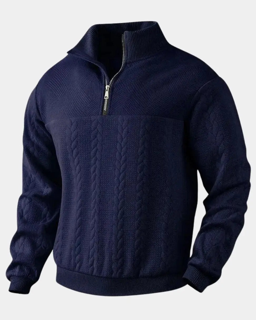 Henry™ | Pullover med Krave