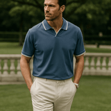 Jesper™ | Noir V-hals Polo