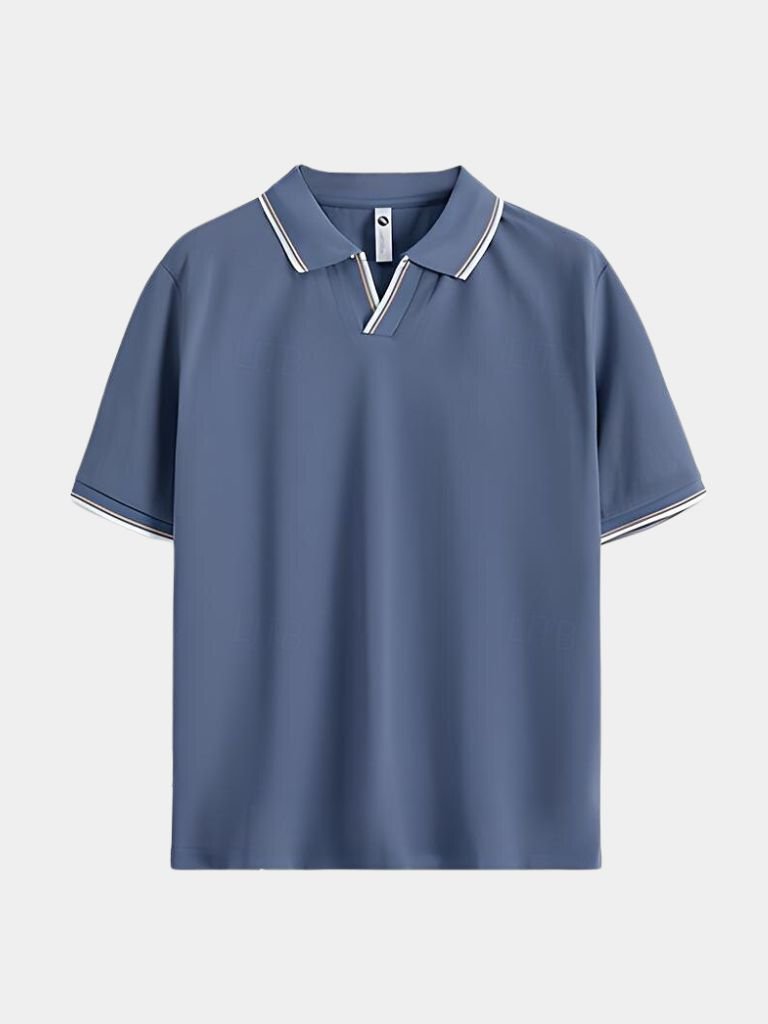 Jesper™ | Noir V-hals Polo