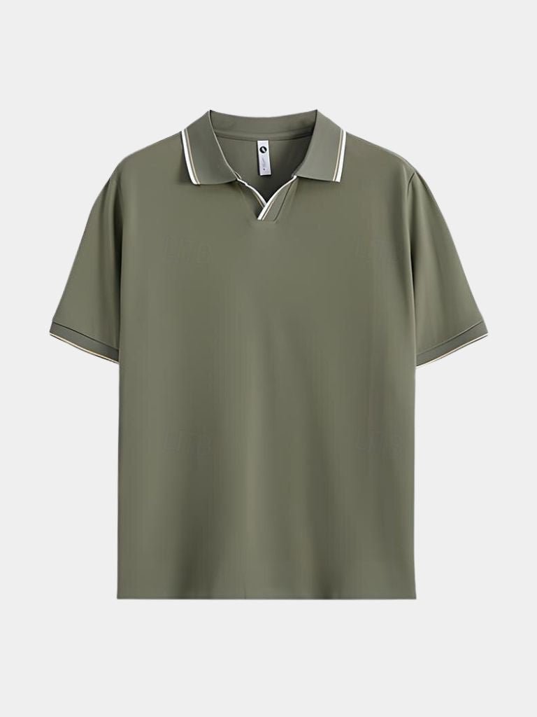 Jesper™ | Noir V-hals Polo