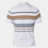 Kasper™ | Solnedgang Stribet Polo