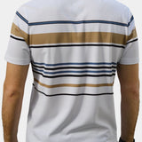 Kasper™ | Solnedgang Stribet Polo