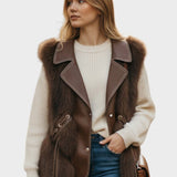 Katrine | Elegant lædervest