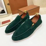 Klassiske Suede Loafers