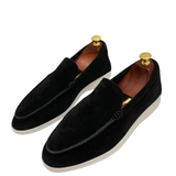 Klassiske Suede Loafers