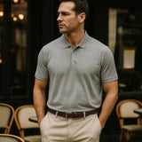 Klaus™ | Grå Stål Polo