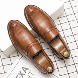 Læder Dress Loafers