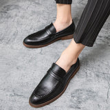 Læder Dress Loafers