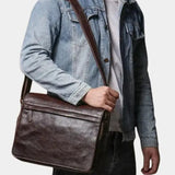 Lasse™ | Klassisk Messenger Taske