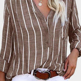 Luna | Stribet bluse