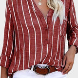 Luna | Stribet bluse