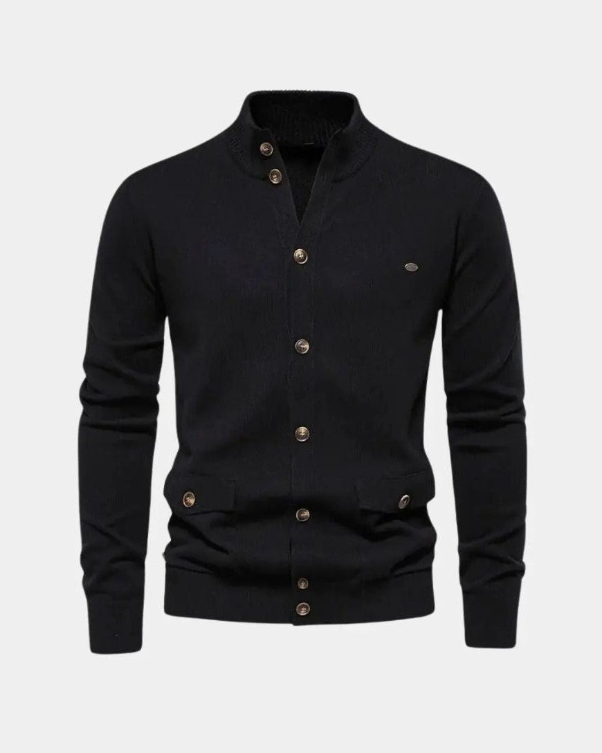 Mads™ | Strikket Bomuldstrøje