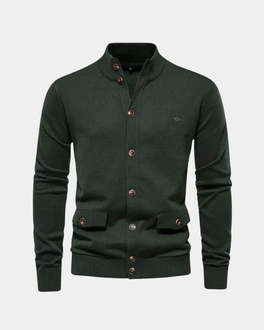 Mads™ | Strikket Bomuldstrøje