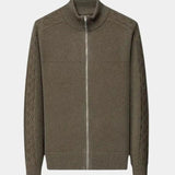 Magnus™ | Cashmere Trøje med Lynlås