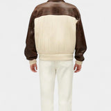 Malene | Farveblok skjorte