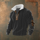 Marcus™ | Stilfuld herresweater med varm fleecekrave