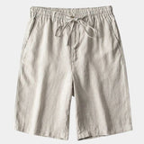 Mikkel™ | Grå Hørshorts Mariner