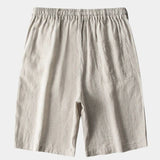 Mikkel™ | Grå Hørshorts Mariner