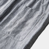 Mikkel™ | Grå Hørshorts Mariner