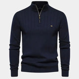 Mikkel™ | Halvzip Bomuldstrøje