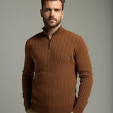 Mikkel™ | Halvzip Bomuldstrøje