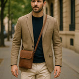 Mikkel™ | Mini Skuldertaske i Læder