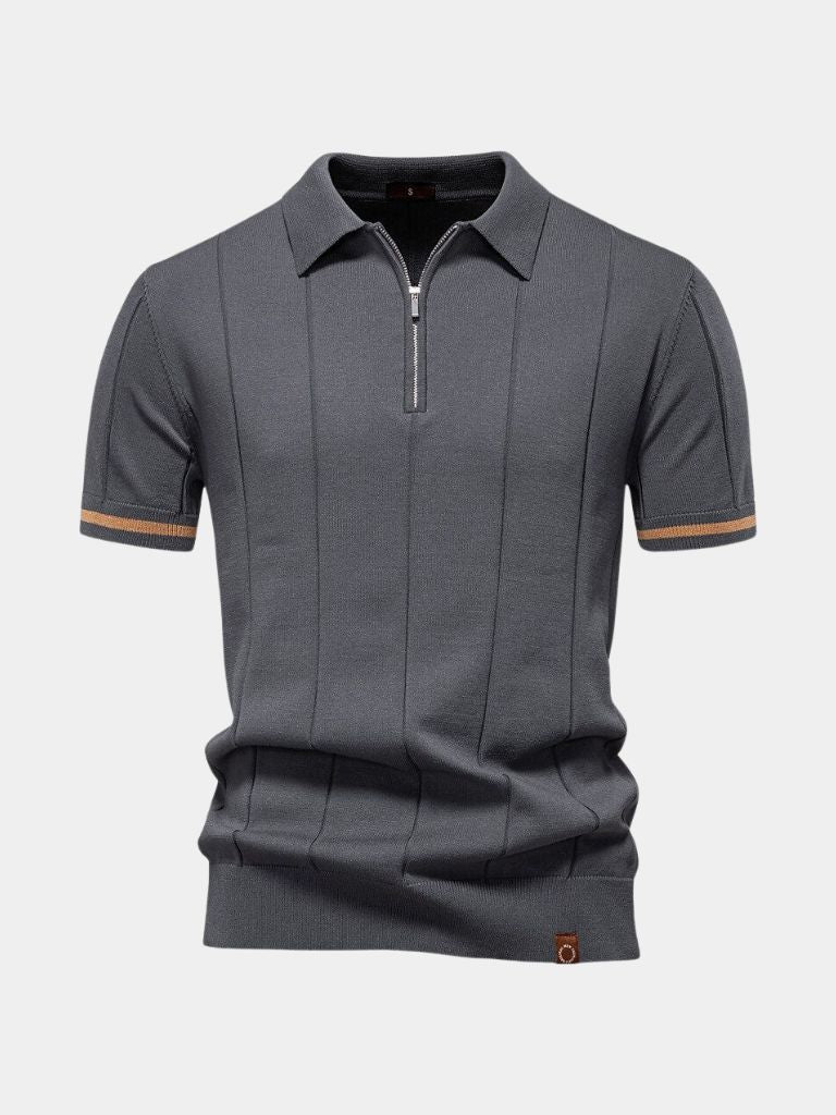 Mikkel™ | Royal Zip Polo