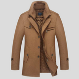 Nikolaj™ | Klassisk uld-peacoat