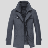 Nikolaj™ | Klassisk uld-peacoat