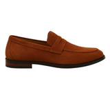 Old Money Suede Penny Loafers