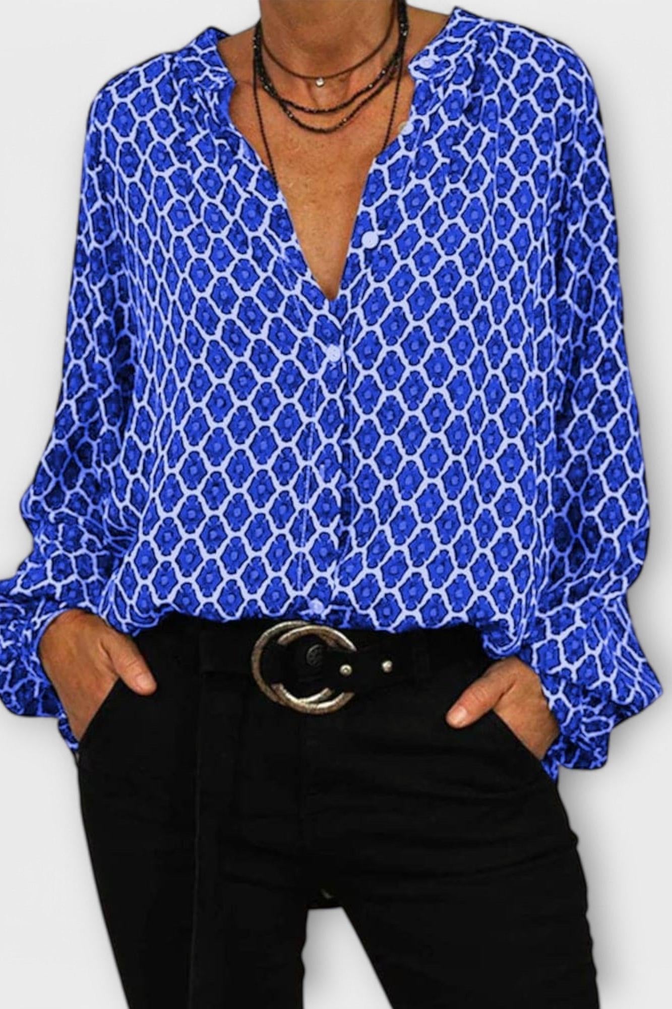 Pernille | V-hals skjorte