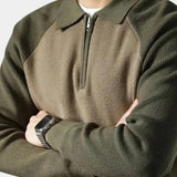 Peter™ | Ziptrøje med Raglanærmer