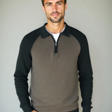 Peter™ | Ziptrøje med Raglanærmer